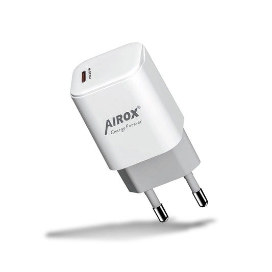 Airox PD02 20 Watt Fast Charging Adapter PD Type C Airox.pk