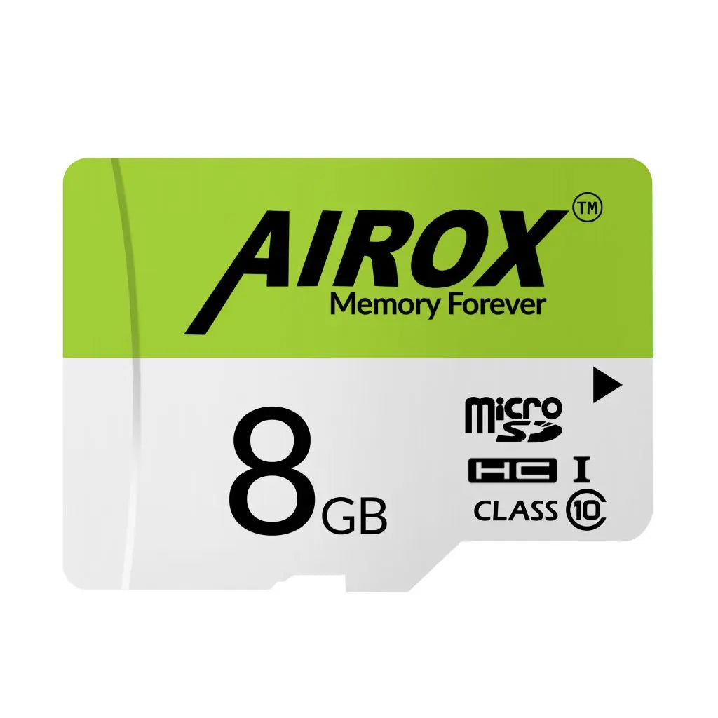 Airox Micro SDHC Card 2GB 4GB 8GB 16GB 32GB 64GB 128GB and 256GB Class 10 - Airox.pk