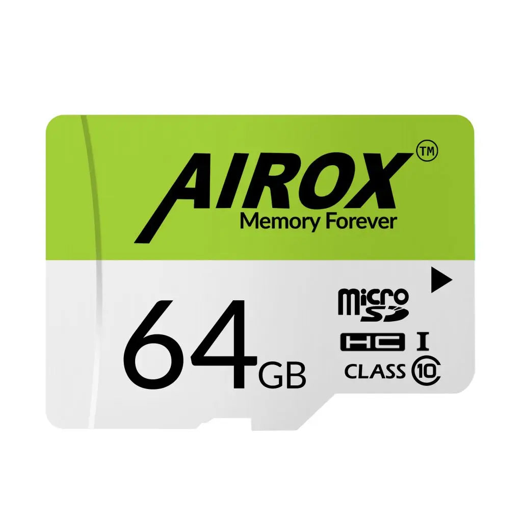 Airox Micro SDHC Card 2GB 4GB 8GB 16GB 32GB 64GB 128GB and 256GB Class 10 - Airox.pk