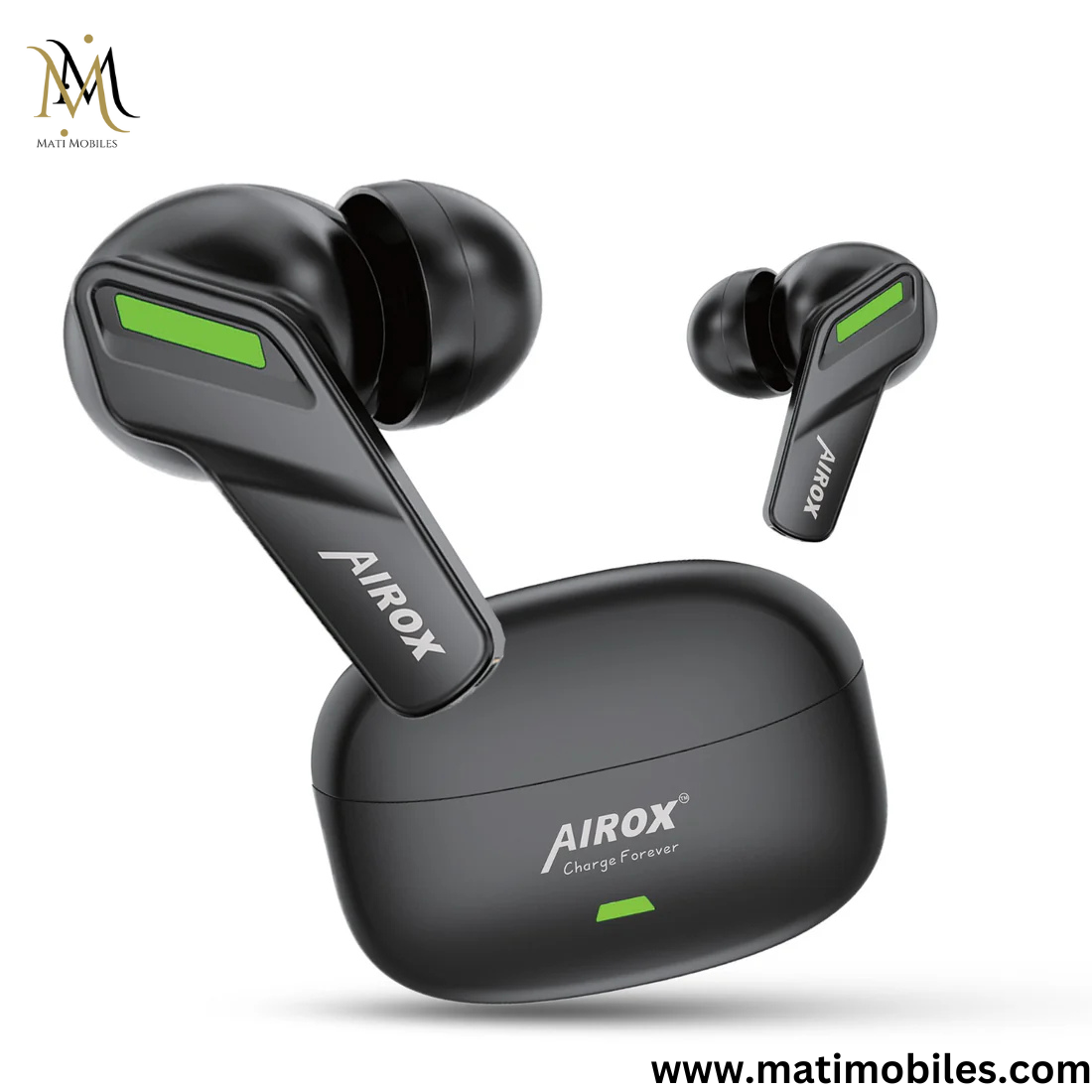 Airox E12 5.4 BT Earbuds with ANC - Immersive Audio