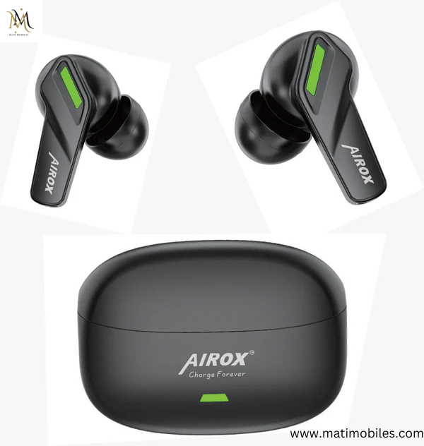 Airox E12 5.4 BT Earbuds with ANC - Immersive Audio